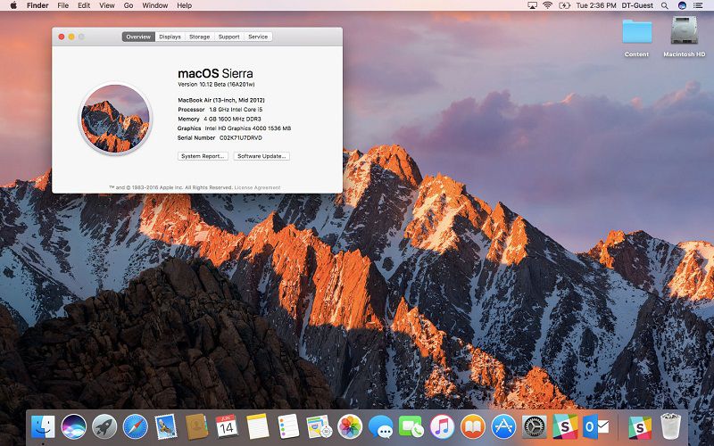 quickbooks for mac sierra update